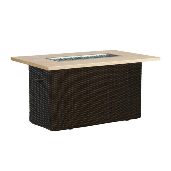Mesa Rectangular Fire Table Base
