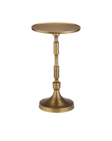 Pascal Brass Accent Table