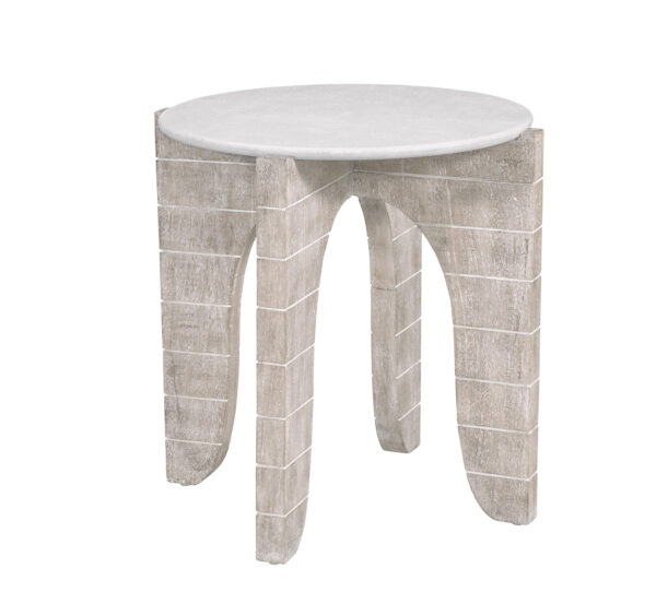 Bali Round End Table