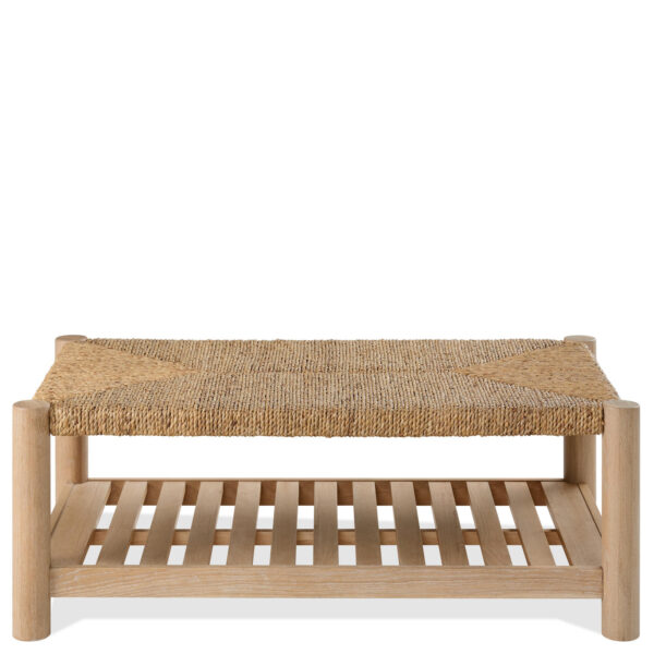 Rosalie Woven Rectangle Cocktail Table
