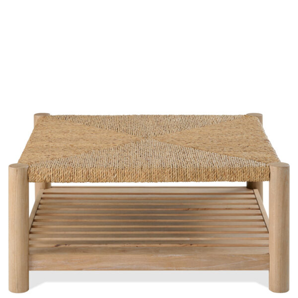 Rosalie Woven Square Cocktail Table