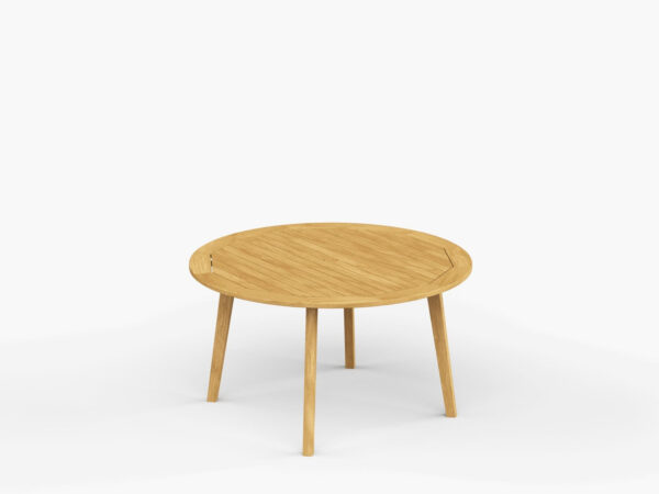 Foundations Dining Table - Round, Teak