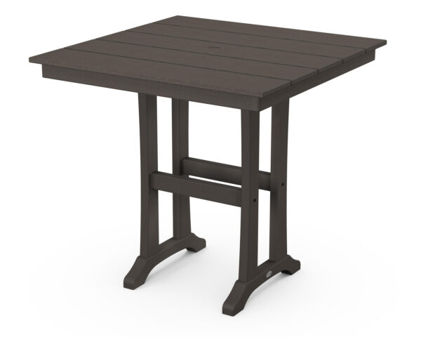 Farmhouse Trestle Counter Table