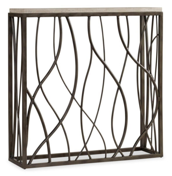 Thin Metal Console Table
