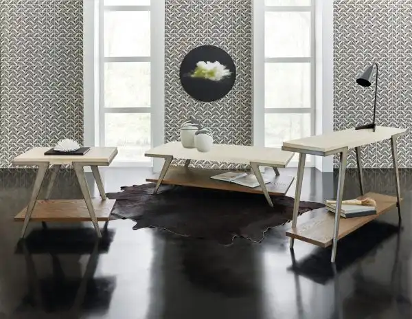 Commerce and Market Boomerang Console Table