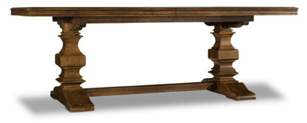 Archivist Trestle Table with Two 18" Leaves