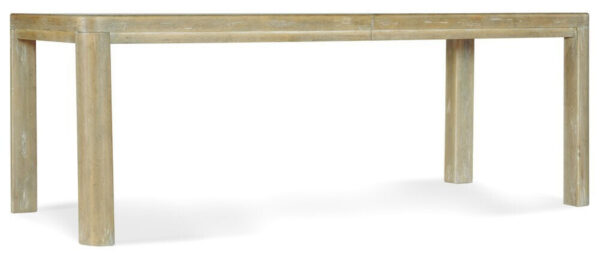Rectangle Dining Table with One Leaf