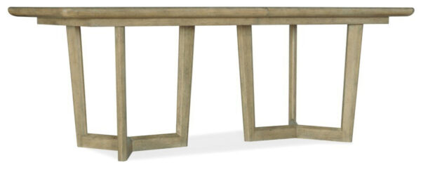 Rectangle Dining Table with Two Leaves
