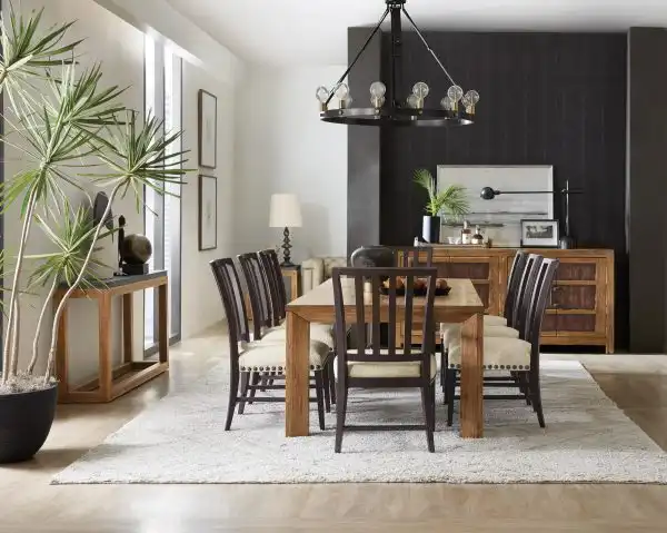 Big Sky Leg Table with One 24" Leaf