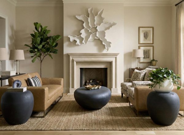 River Stone Side Table