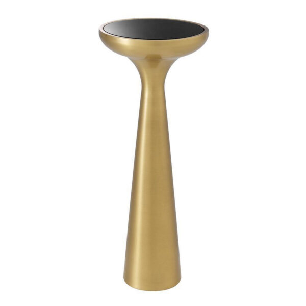 Lindos High Side Table - Standard, Brushed Brass