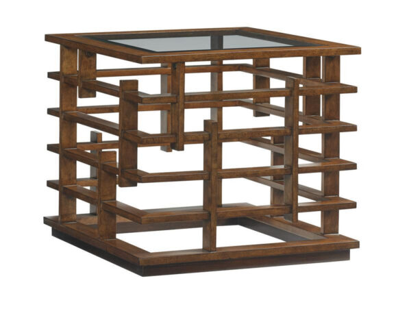 Nobu Square Lamp Table