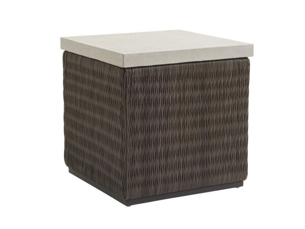 Cypress Point Ocean Terrace Square End Table