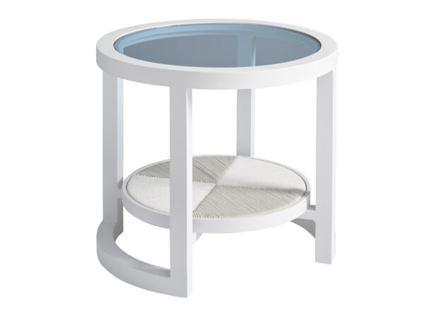 Ocean Breeze Promenade Round End Table