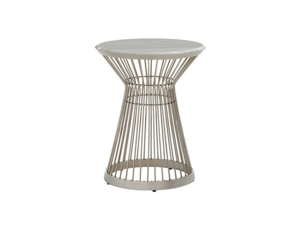 Martini Stainless Accent Table