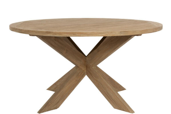 Coastal Teak Round Dining Table