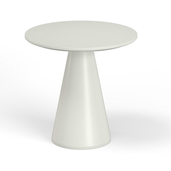 Round Pedestal Pub Table - Bone