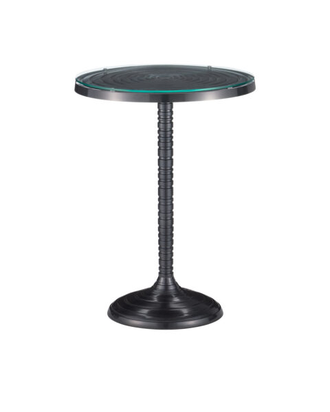 Erno Black Accent Table