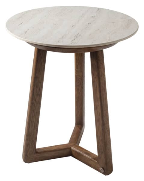 Amazonika End Table with Dekton Top