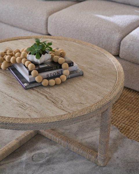 Abaca Cocktail Table
