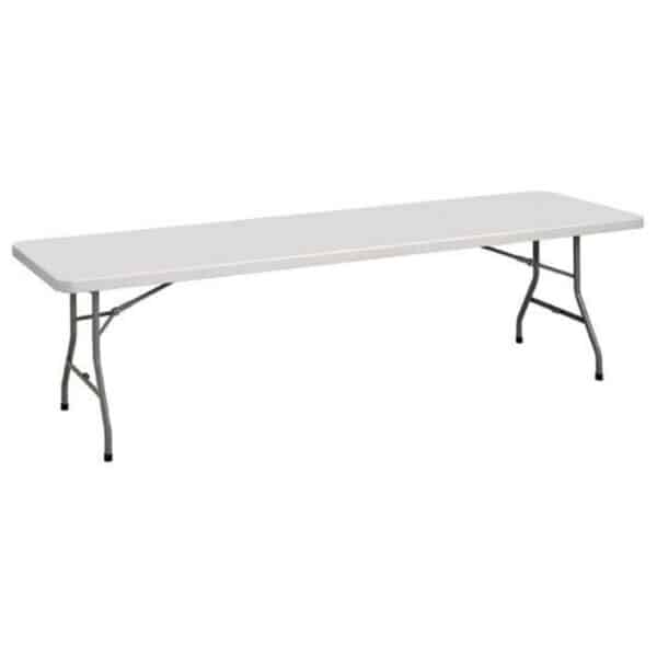 Blow Molded Rectangular Plastic Folding Table