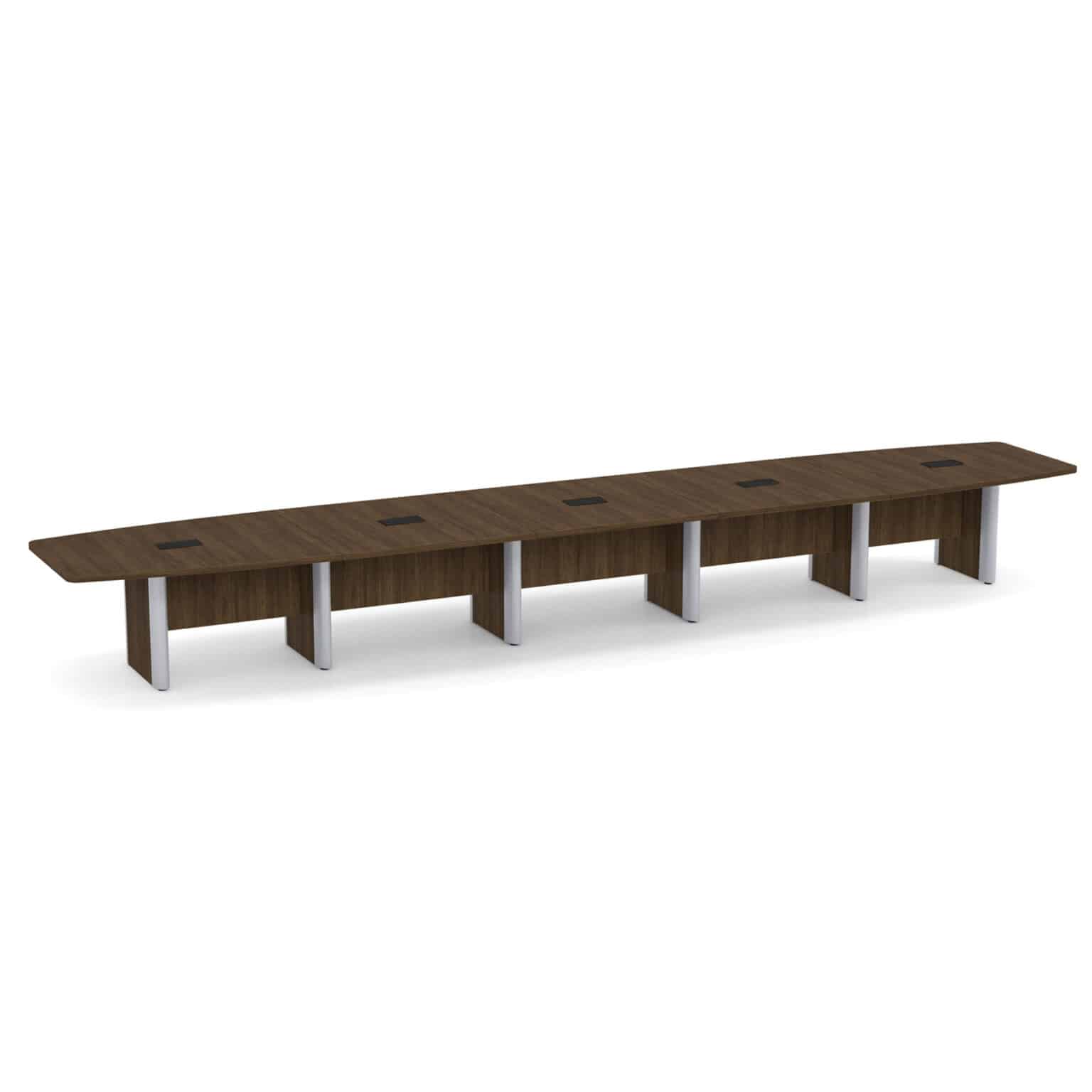 OS Laminate Expandable Boat Shaped Conference Table by COE Office Furniture
